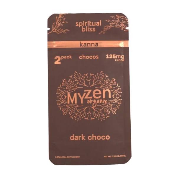 MyZen Organix Spiritual Bliss Kanna Only - Dark Choco 2pk MyZen Organix Spiritual Bliss Kanna Only - Dark Choco 2pk
