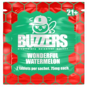 Buzzers Proprietary Botanical Extracts 150mg 2ct - Wonderful Watermelon