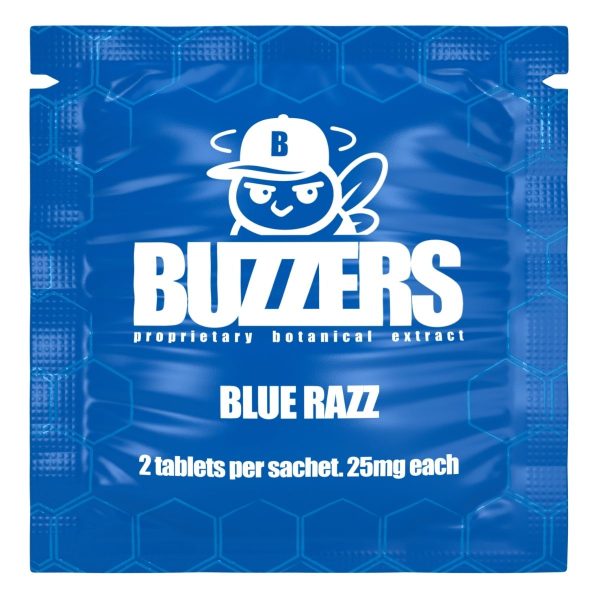 Buzzers Proprietary Botanical Extracts 50mg 2ct - Blue Razz Buzzers Proprietary Botanical Extracts 50mg 2ct - Blue Razz