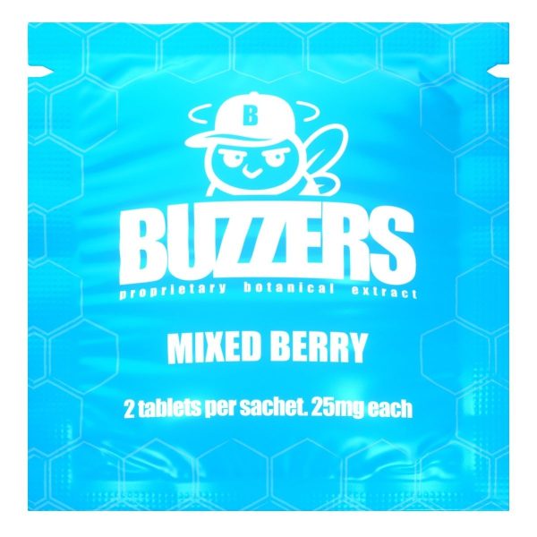 Buzzers Proprietary Botanical Extracts 50mg 2ct - Mixed Berry Buzzers Proprietary Botanical Extracts 50mg 2ct - Mixed Berry