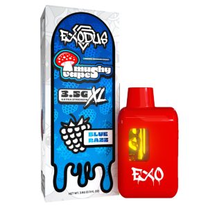 Exodus Mushy Vape XL Disposable 3.5g - Blue Razz