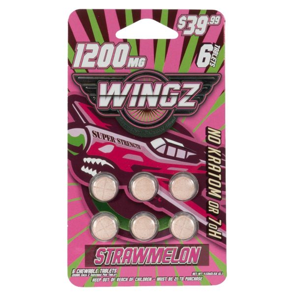 Wingz-1200mg-Super-Strength-Botanical-Blend-Tablets-6pk-Strawmelon Wingz-1200mg-Super-Strength-Botanical-Blend-Tablets-6pk-Strawmelon