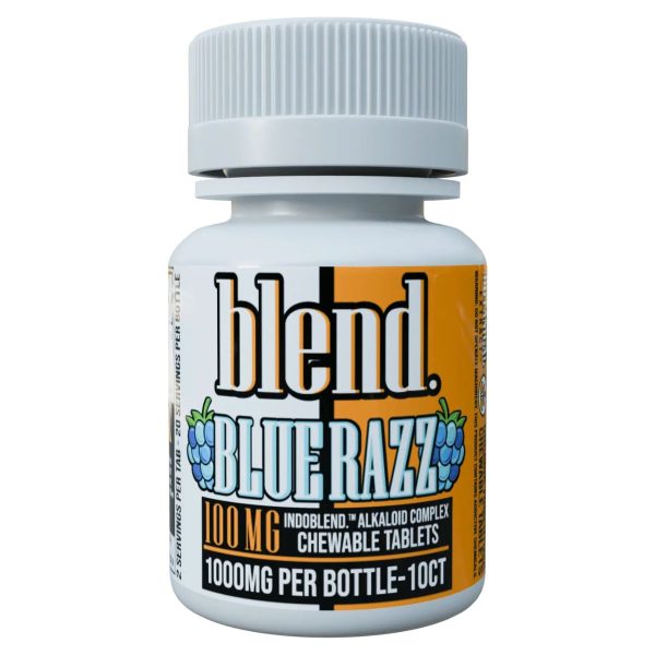 Blend Indoblend Botanical Extract Chewable Tablet 10pk 1000mg - Blue Razz Blend Indoblend Botanical Extract Chewable Tablet 10pk 1000mg - Blue Razz