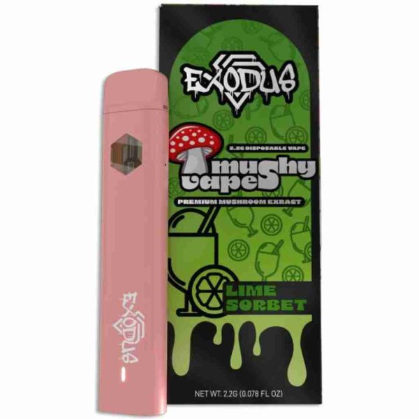 Exodus mushy vapes disposable 2.2g lime sorbet Exodus mushy vapes disposable 2.2g lime sorbet