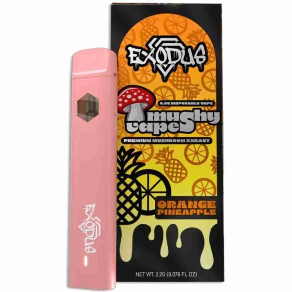 Exodus mushy vapes disposable 2.2g orange pineapple Exodus mushy vapes disposable 2.2g orange pineapple