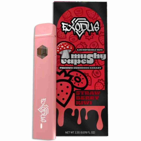 Exodus mushy vapes disposable 2.2g - strawberry kiwi Exodus mushy vapes disposable 2.2g - strawberry kiwi