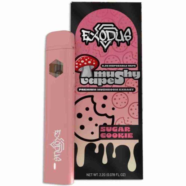 Exodus mushy vapes disposable 2.2g sugar cookies Exodus mushy vapes disposable 2.2g sugar cookies