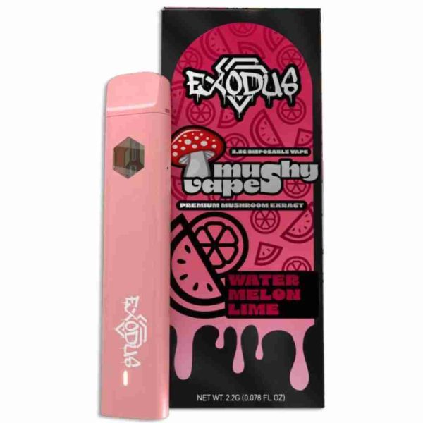 Exodus mushy vapes disposable 2.2g watermelon lime Exodus mushy vapes disposable 2.2g watermelon lime