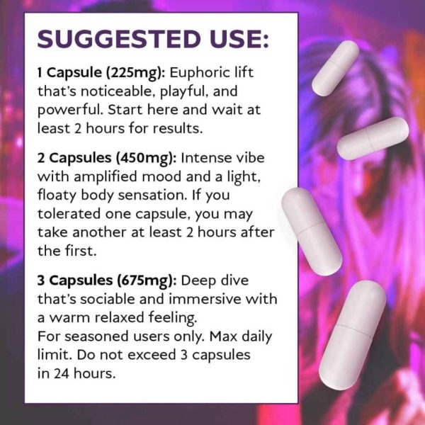 KRoX Boutique Euphoric Capsules Suggested use KRoX Boutique Euphoric Capsules Suggested use