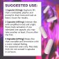 KRoX Boutique Euphoric Capsules Suggested use