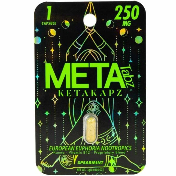 Meta Tabz KetaKapz Capsules 1pk - Spearmint Meta Tabz KetaKapz Capsules 1pk - Spearmint