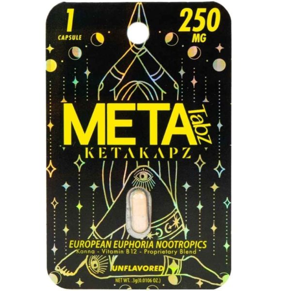 Meta Tabz KetaKapz Capsules 1pk - Unflavored Meta Tabz KetaKapz Capsules 1pk - Unflavored