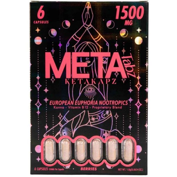 Meta Tabz KetaKapz Capsules 6pk - Berries Meta Tabz KetaKapz Capsules 6pk - Berries