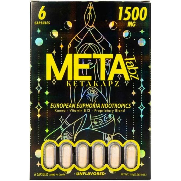 Meta Tabz KetaKapz Capsules 6pk - Unflavored Meta Tabz KetaKapz Capsules 6pk - Unflavored