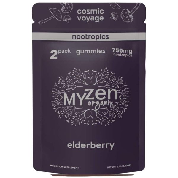MyZen Organix Cosmic Voyage Nootropics Only Elderberry 2pk MyZen Organix Cosmic Voyage Nootropics Only Elderberry 2pk