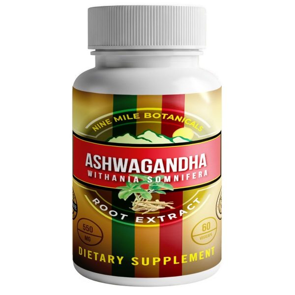 Nine Mile Botanicals Ashwagandha Root Extract 60 Capsules Nine Mile Botanicals Ashwagandha Root Extract 60 Capsules