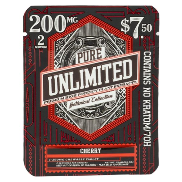 Pure Unlimited 200mg Botanical Collection 1pk Tablets - Cherry Pure Unlimited 200mg Botanical Collection 1pk Tablets - Cherry
