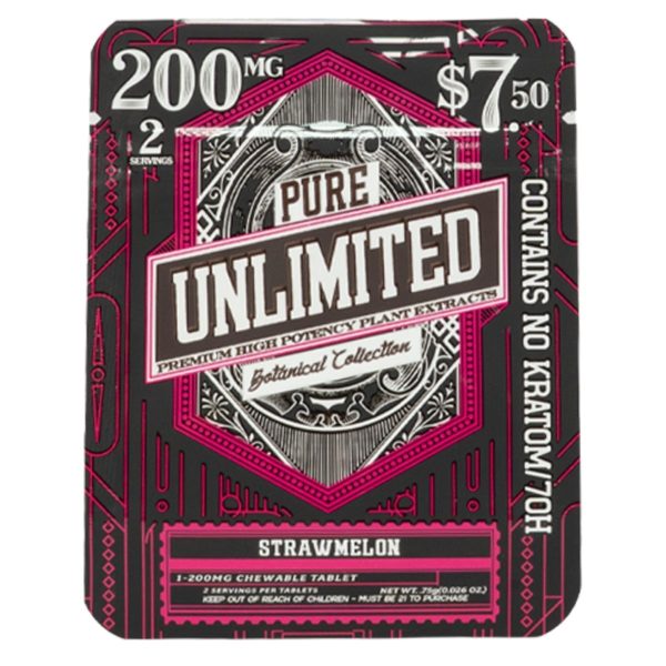 Pure Unlimited 200mg Botanical Collection 1pk Tablets - Strawmelon Pure Unlimited 200mg Botanical Collection 1pk Tablets - Strawmelon