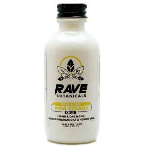 Rave Kava Blend 400mg 2oz botanical shot - Pina Colada