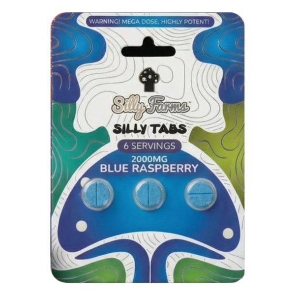 Silly farms Silly tabs Nootropic Mushroom tablets 3pc - Blue Mintini Silly farms Silly tabs Nootropic Mushroom tablets 3pc - Blue Mintini