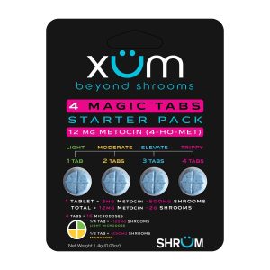 Xum Beyond Shrooms Metocin Tablets 4pk - Citrus